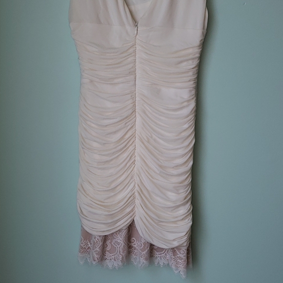 BCBGMaxazria "Renay" Off White Bodycon Dress - Picture 12 of 16